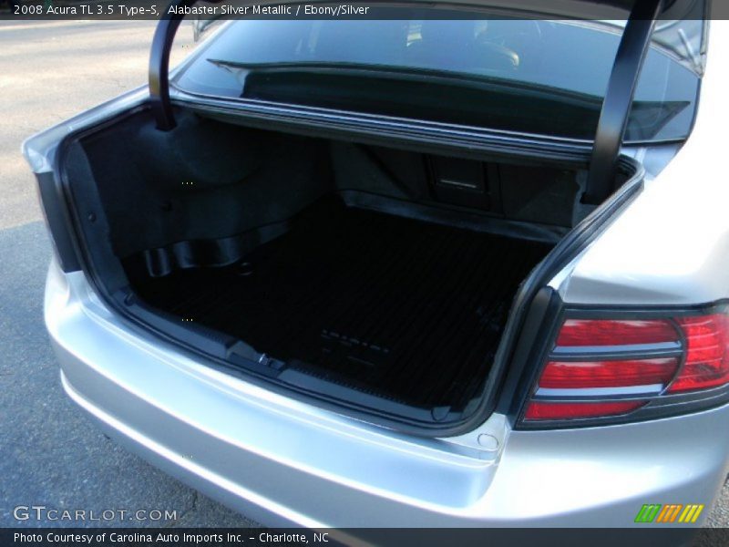 Alabaster Silver Metallic / Ebony/Silver 2008 Acura TL 3.5 Type-S