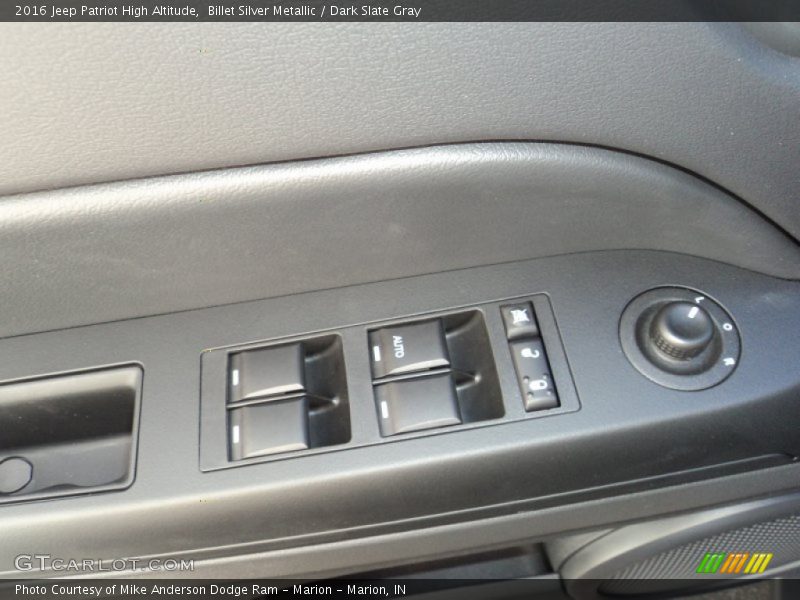 Billet Silver Metallic / Dark Slate Gray 2016 Jeep Patriot High Altitude