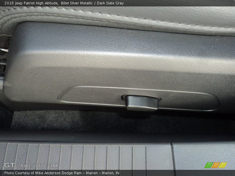 Billet Silver Metallic / Dark Slate Gray 2016 Jeep Patriot High Altitude