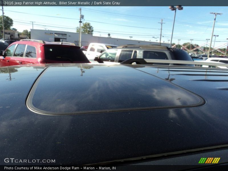 Billet Silver Metallic / Dark Slate Gray 2016 Jeep Patriot High Altitude