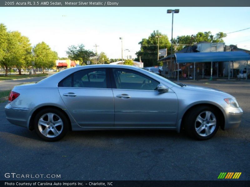 Meteor Silver Metallic / Ebony 2005 Acura RL 3.5 AWD Sedan