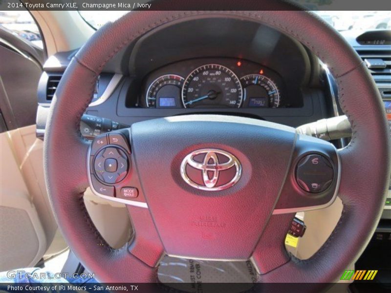 Champagne Mica / Ivory 2014 Toyota Camry XLE