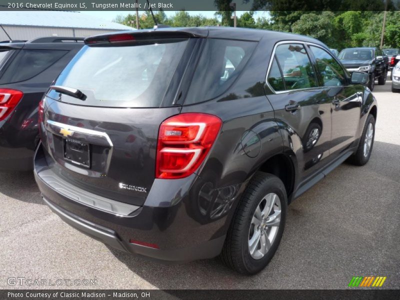 Tungsten Metallic / Jet Black 2016 Chevrolet Equinox LS