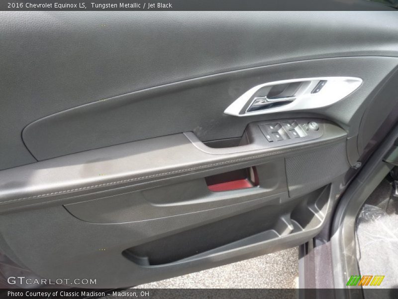 Tungsten Metallic / Jet Black 2016 Chevrolet Equinox LS