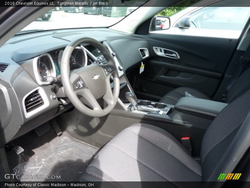 Tungsten Metallic / Jet Black 2016 Chevrolet Equinox LS
