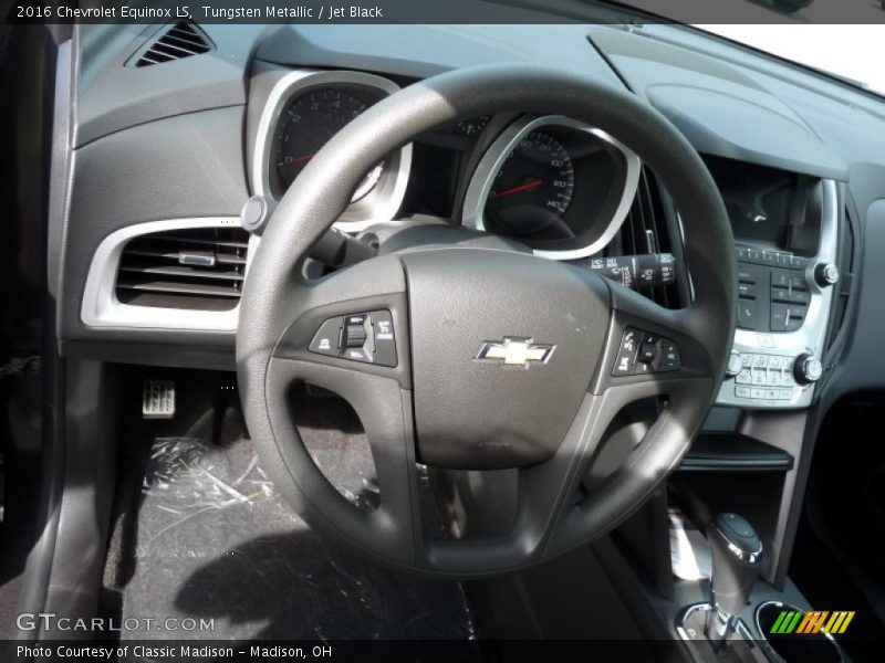 Tungsten Metallic / Jet Black 2016 Chevrolet Equinox LS