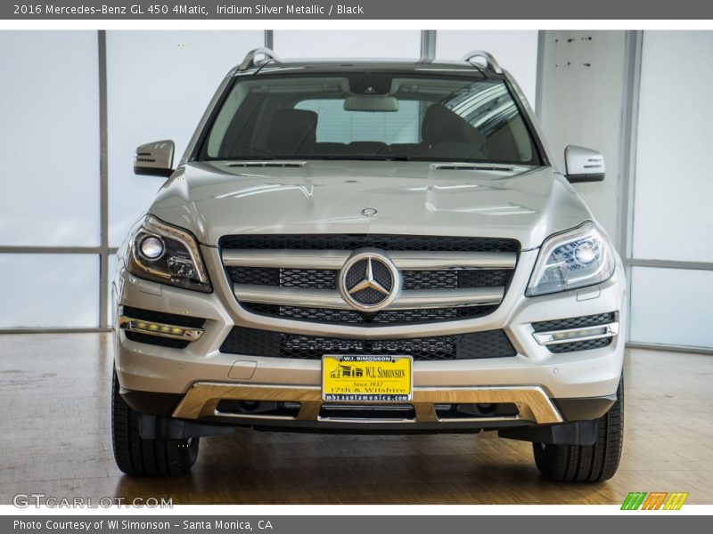 Iridium Silver Metallic / Black 2016 Mercedes-Benz GL 450 4Matic