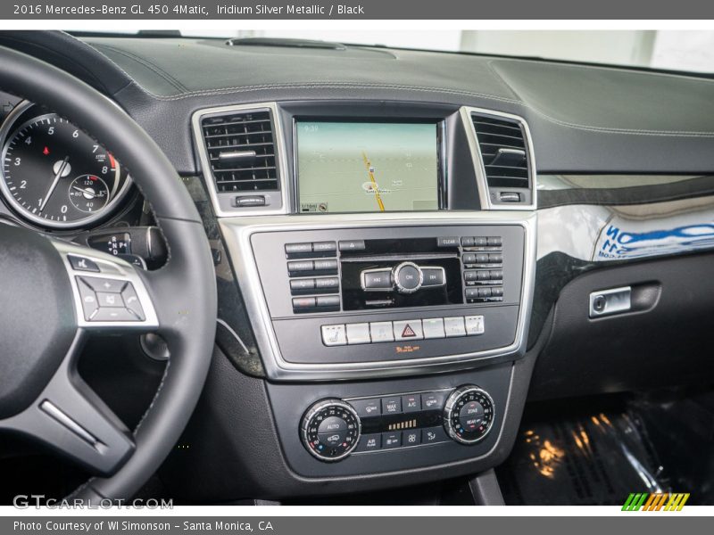 Controls of 2016 GL 450 4Matic