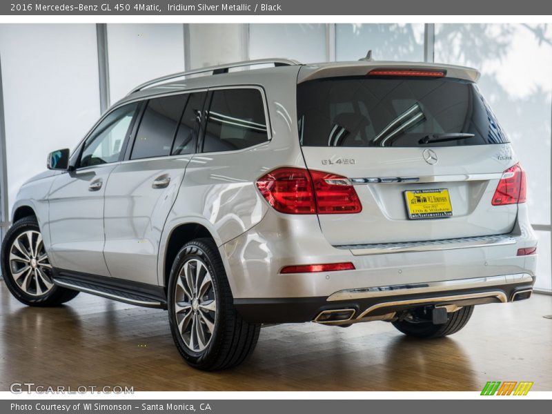 Iridium Silver Metallic / Black 2016 Mercedes-Benz GL 450 4Matic