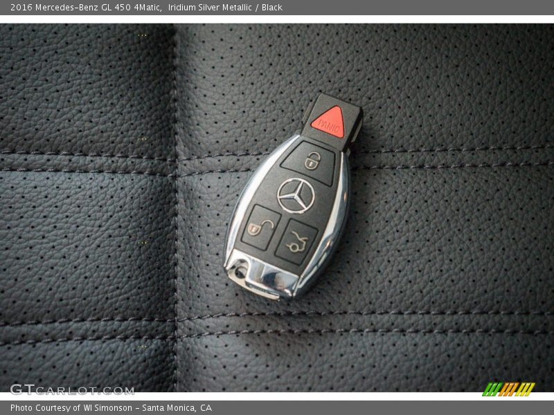 Keys of 2016 GL 450 4Matic
