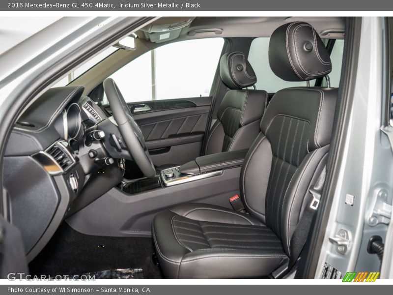 Front Seat of 2016 GL 450 4Matic