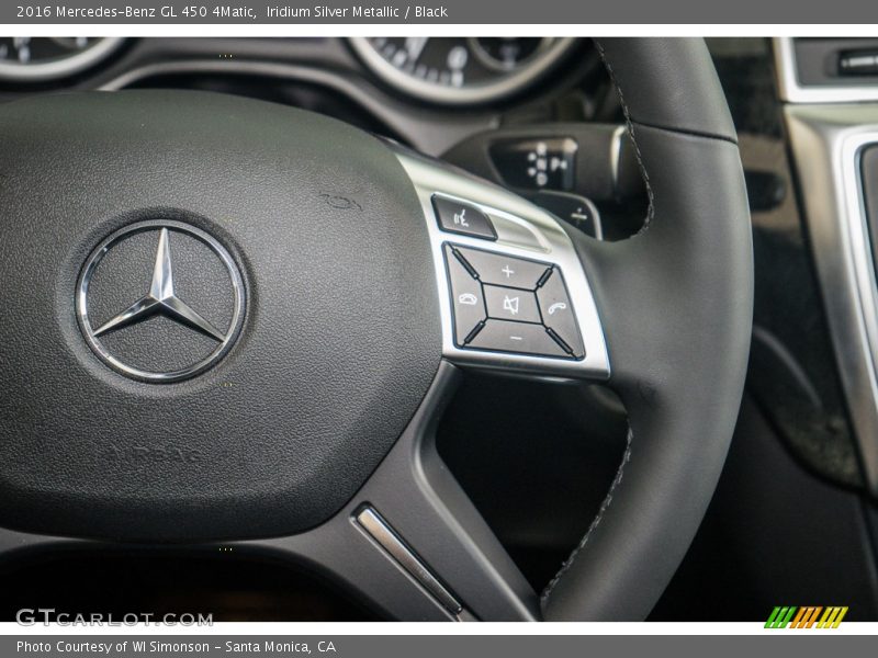 Controls of 2016 GL 450 4Matic