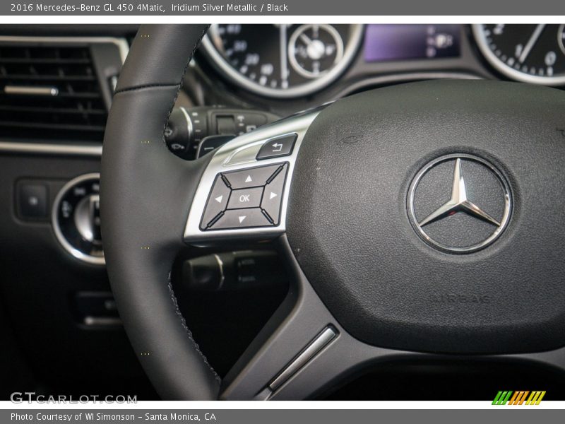 Controls of 2016 GL 450 4Matic