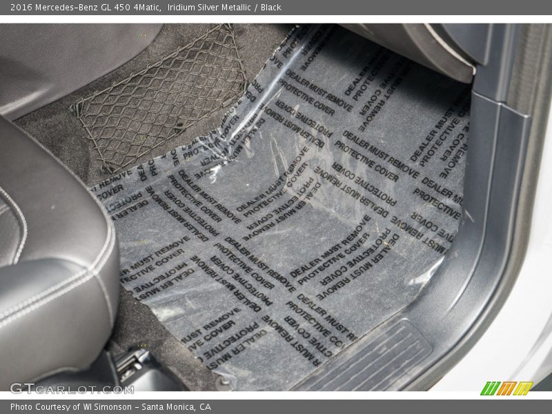 Iridium Silver Metallic / Black 2016 Mercedes-Benz GL 450 4Matic