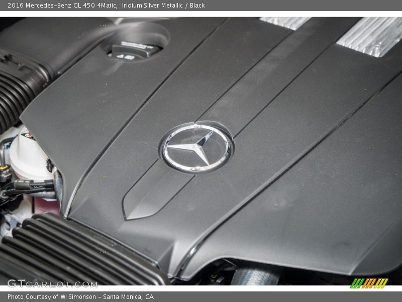 Iridium Silver Metallic / Black 2016 Mercedes-Benz GL 450 4Matic