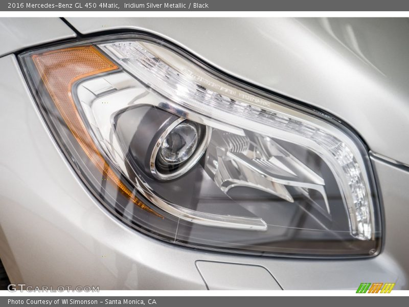 Iridium Silver Metallic / Black 2016 Mercedes-Benz GL 450 4Matic