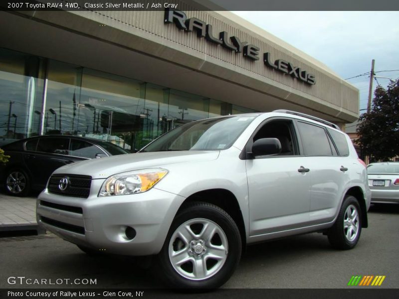 Classic Silver Metallic / Ash Gray 2007 Toyota RAV4 4WD