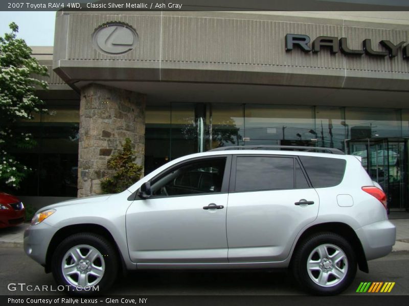 Classic Silver Metallic / Ash Gray 2007 Toyota RAV4 4WD