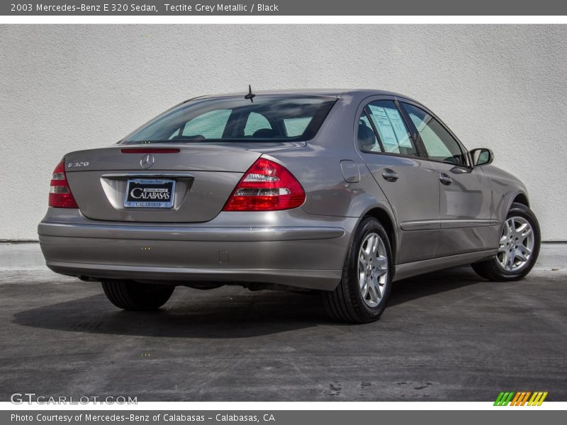 Tectite Grey Metallic / Black 2003 Mercedes-Benz E 320 Sedan