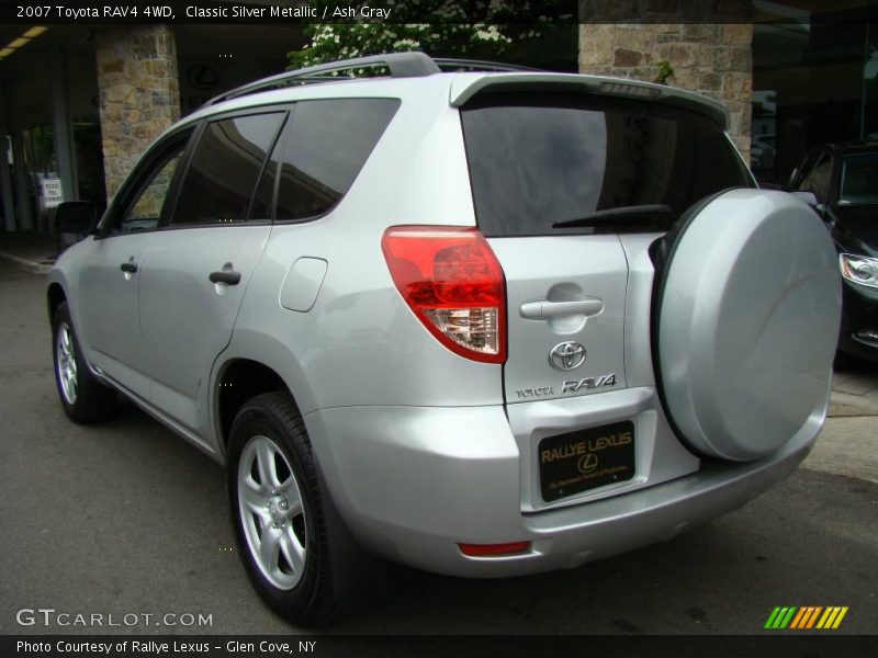 Classic Silver Metallic / Ash Gray 2007 Toyota RAV4 4WD