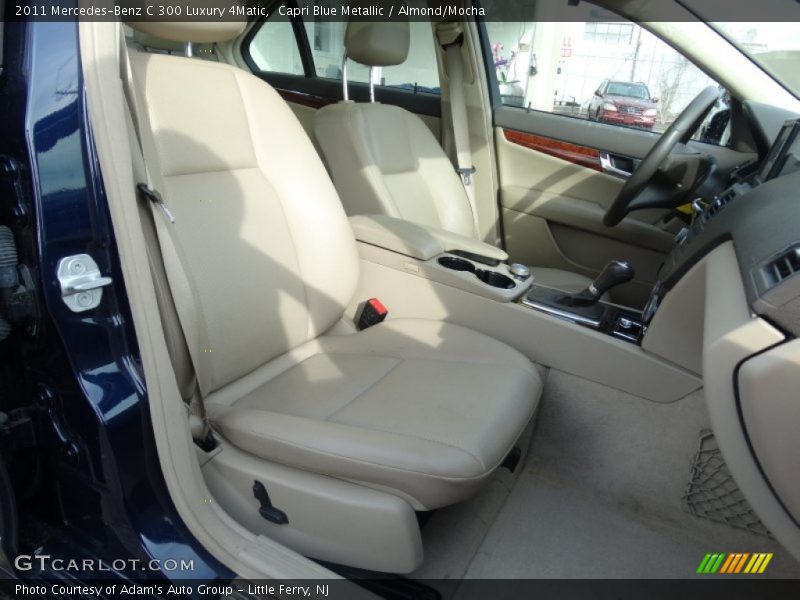 Capri Blue Metallic / Almond/Mocha 2011 Mercedes-Benz C 300 Luxury 4Matic