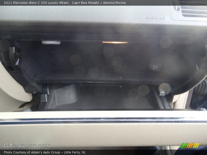 Capri Blue Metallic / Almond/Mocha 2011 Mercedes-Benz C 300 Luxury 4Matic