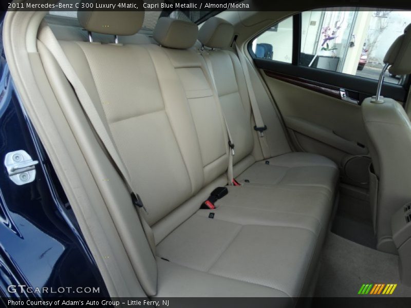 Capri Blue Metallic / Almond/Mocha 2011 Mercedes-Benz C 300 Luxury 4Matic
