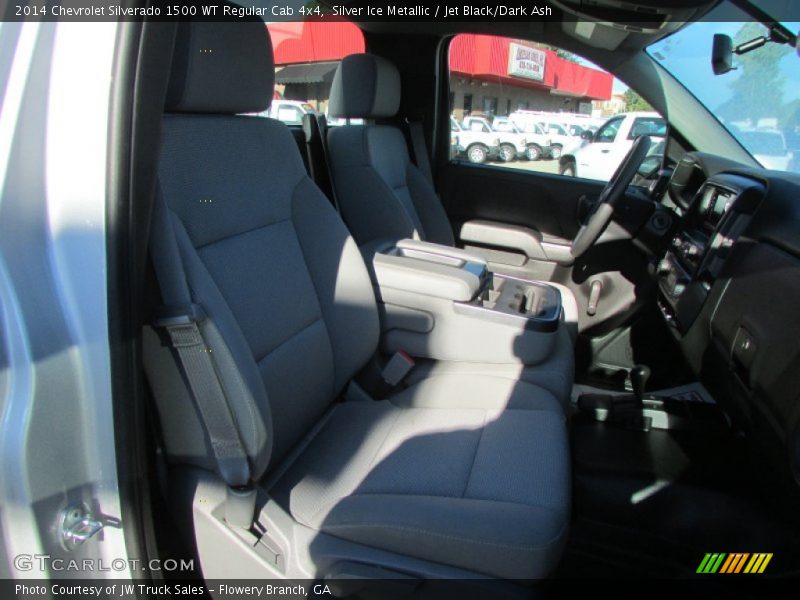 Silver Ice Metallic / Jet Black/Dark Ash 2014 Chevrolet Silverado 1500 WT Regular Cab 4x4
