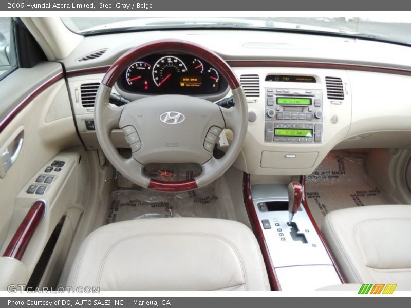 Steel Gray / Beige 2006 Hyundai Azera Limited