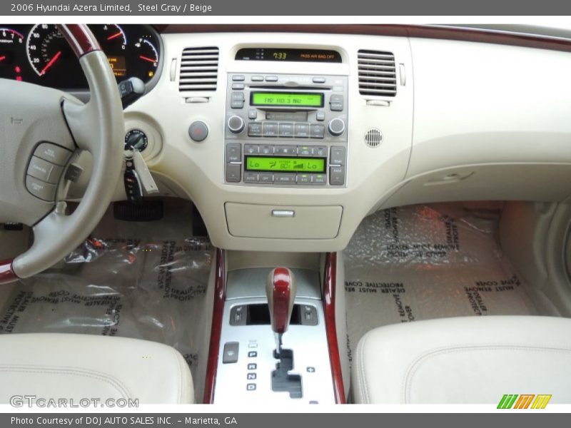 Steel Gray / Beige 2006 Hyundai Azera Limited