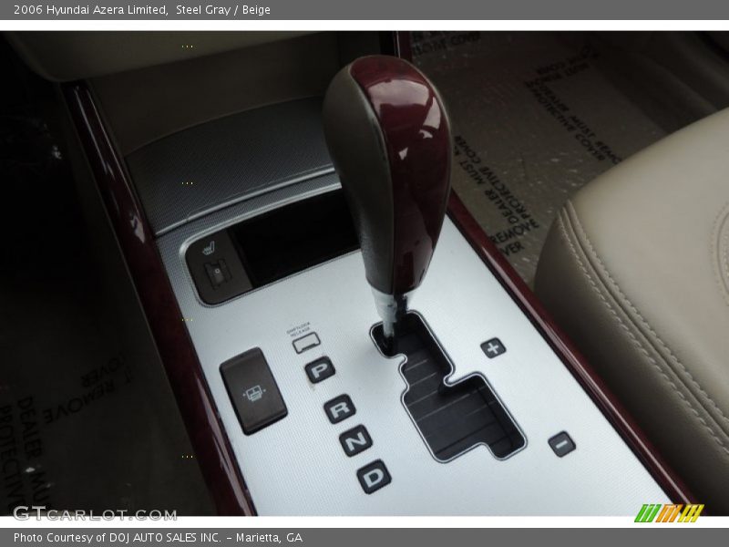 Steel Gray / Beige 2006 Hyundai Azera Limited
