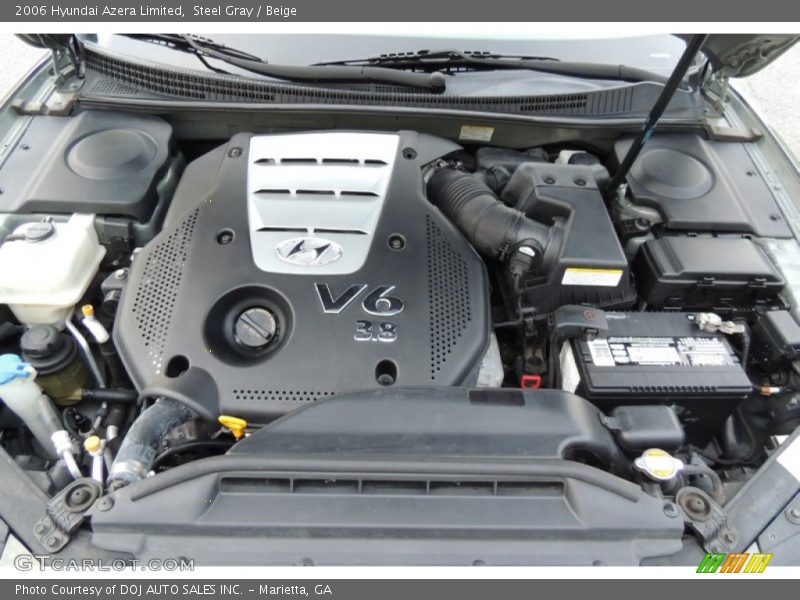 Steel Gray / Beige 2006 Hyundai Azera Limited