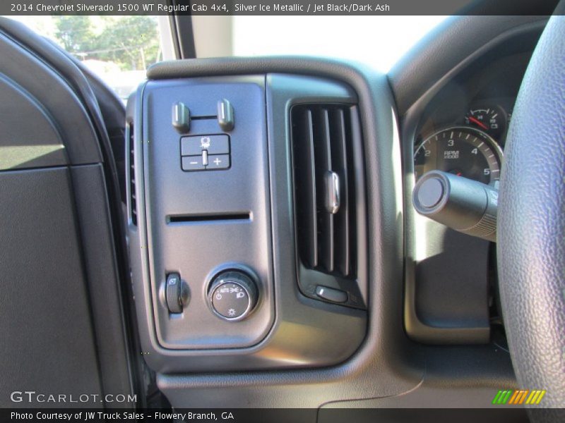 Silver Ice Metallic / Jet Black/Dark Ash 2014 Chevrolet Silverado 1500 WT Regular Cab 4x4