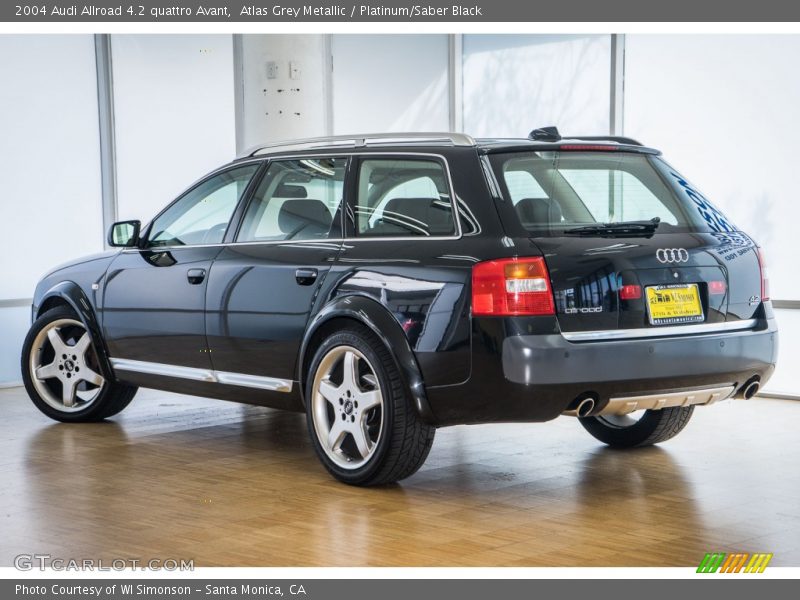 Atlas Grey Metallic / Platinum/Saber Black 2004 Audi Allroad 4.2 quattro Avant