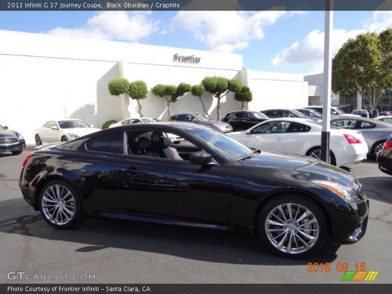 Black Obsidian / Graphite 2013 Infiniti G 37 Journey Coupe