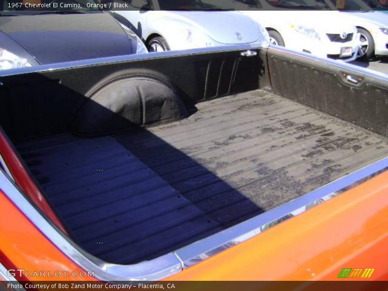 Orange / Black 1967 Chevrolet El Camino
