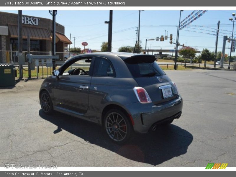 Grigio (Gray) / Abarth Nero/Nero (Black/Black) 2013 Fiat 500 Abarth