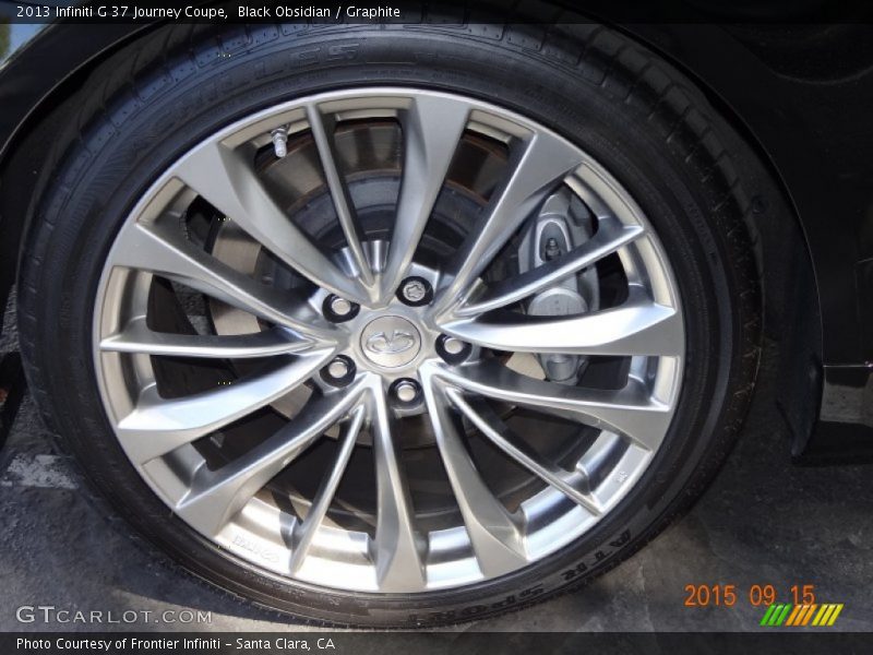 Black Obsidian / Graphite 2013 Infiniti G 37 Journey Coupe