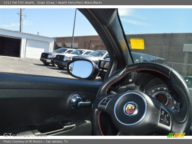 Grigio (Gray) / Abarth Nero/Nero (Black/Black) 2013 Fiat 500 Abarth