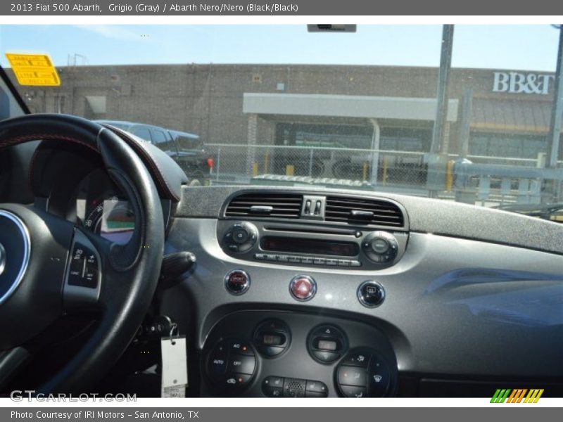 Grigio (Gray) / Abarth Nero/Nero (Black/Black) 2013 Fiat 500 Abarth