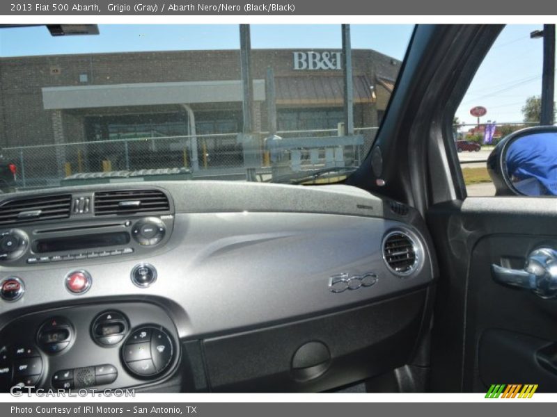 Grigio (Gray) / Abarth Nero/Nero (Black/Black) 2013 Fiat 500 Abarth