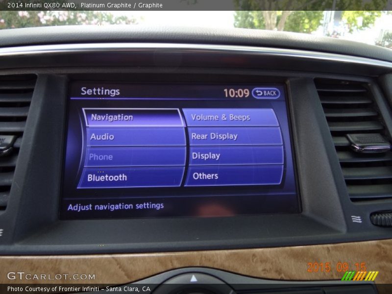 Platinum Graphite / Graphite 2014 Infiniti QX80 AWD