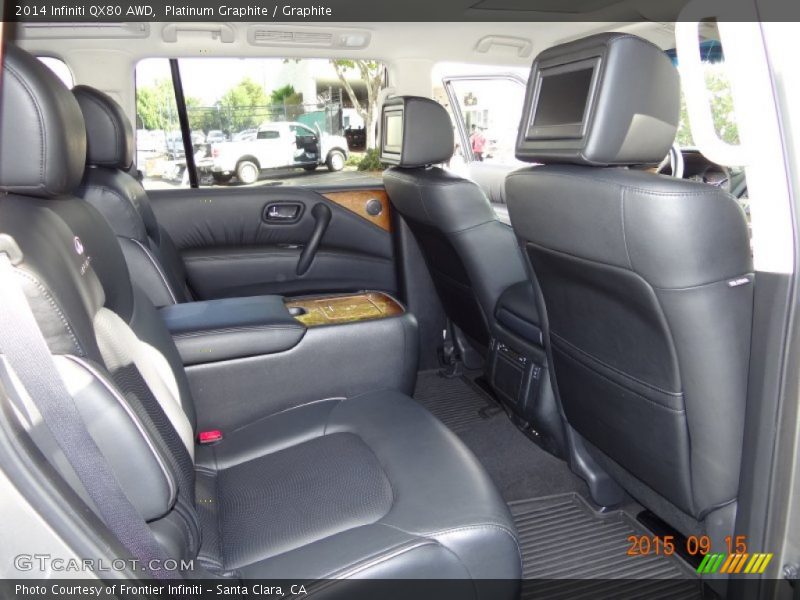 Platinum Graphite / Graphite 2014 Infiniti QX80 AWD