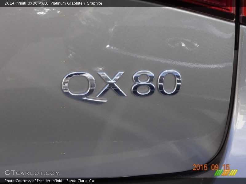 Platinum Graphite / Graphite 2014 Infiniti QX80 AWD