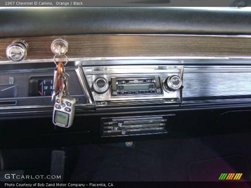 Orange / Black 1967 Chevrolet El Camino
