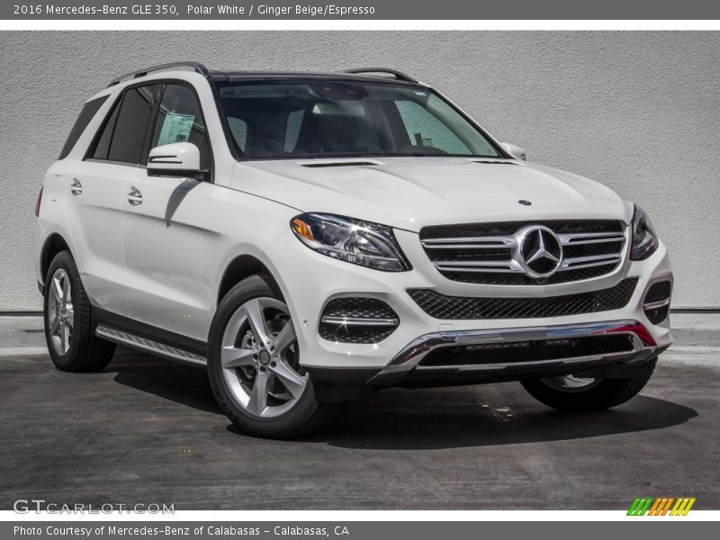 Front 3/4 View of 2016 GLE 350