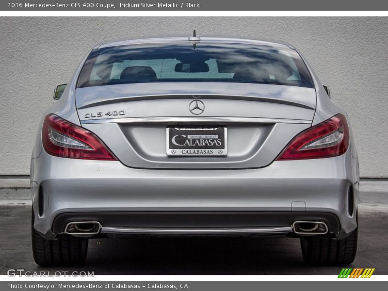 Iridium Silver Metallic / Black 2016 Mercedes-Benz CLS 400 Coupe