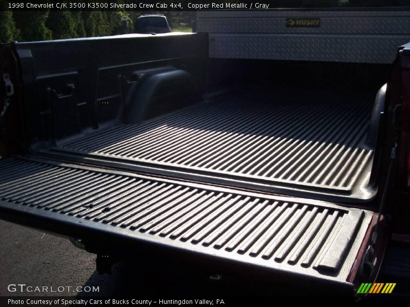 Copper Red Metallic / Gray 1998 Chevrolet C/K 3500 K3500 Silverado Crew Cab 4x4