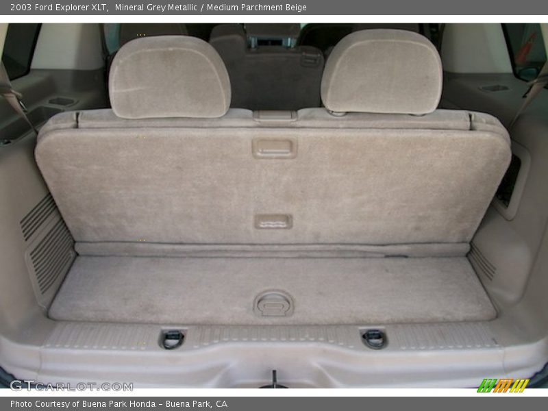 Mineral Grey Metallic / Medium Parchment Beige 2003 Ford Explorer XLT