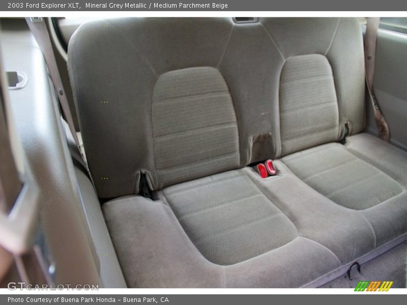Mineral Grey Metallic / Medium Parchment Beige 2003 Ford Explorer XLT